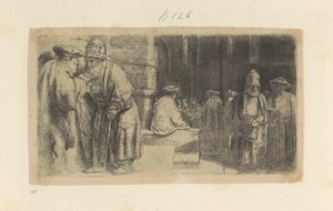 De Farizeeërs in de Tempel