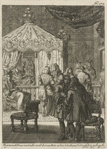 De geboorte van de prins van Wales, 1686