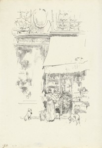 De groentewinkel op de rue de Grenelle in Parijs