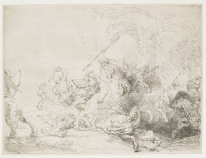 De grote leeuwenjacht