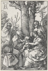 De Heilige Familie met Anna en Joachim