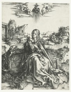De Heilige Familie met de libelle