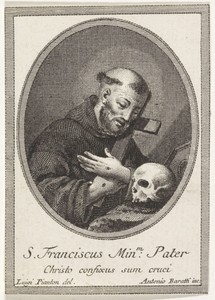 De heilige Franciscus