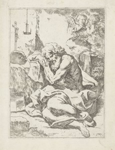 De heilige Hieronymus