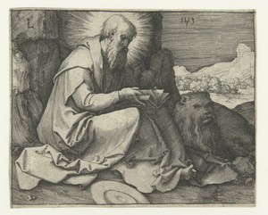 De heilige Hieronymus