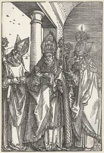 De Heilige Nicolaas, Ulrich van Augsburg en Erasmus