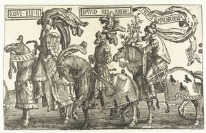 De helden Jozua, David en Judas de Makkabeeër