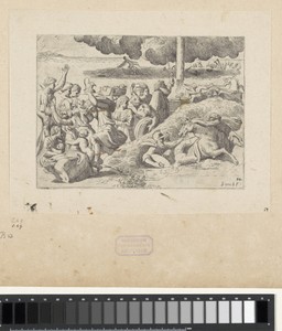 De Israëlieten steken de Rode Zee over