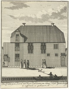 De katholieke kerk te Zaandam