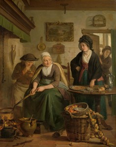 De koekenbakster