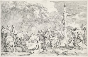 De kruisiging van Polycrates