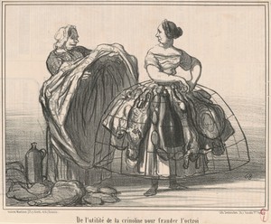 De l'utilité de la crinoline pour frauder l'octroi