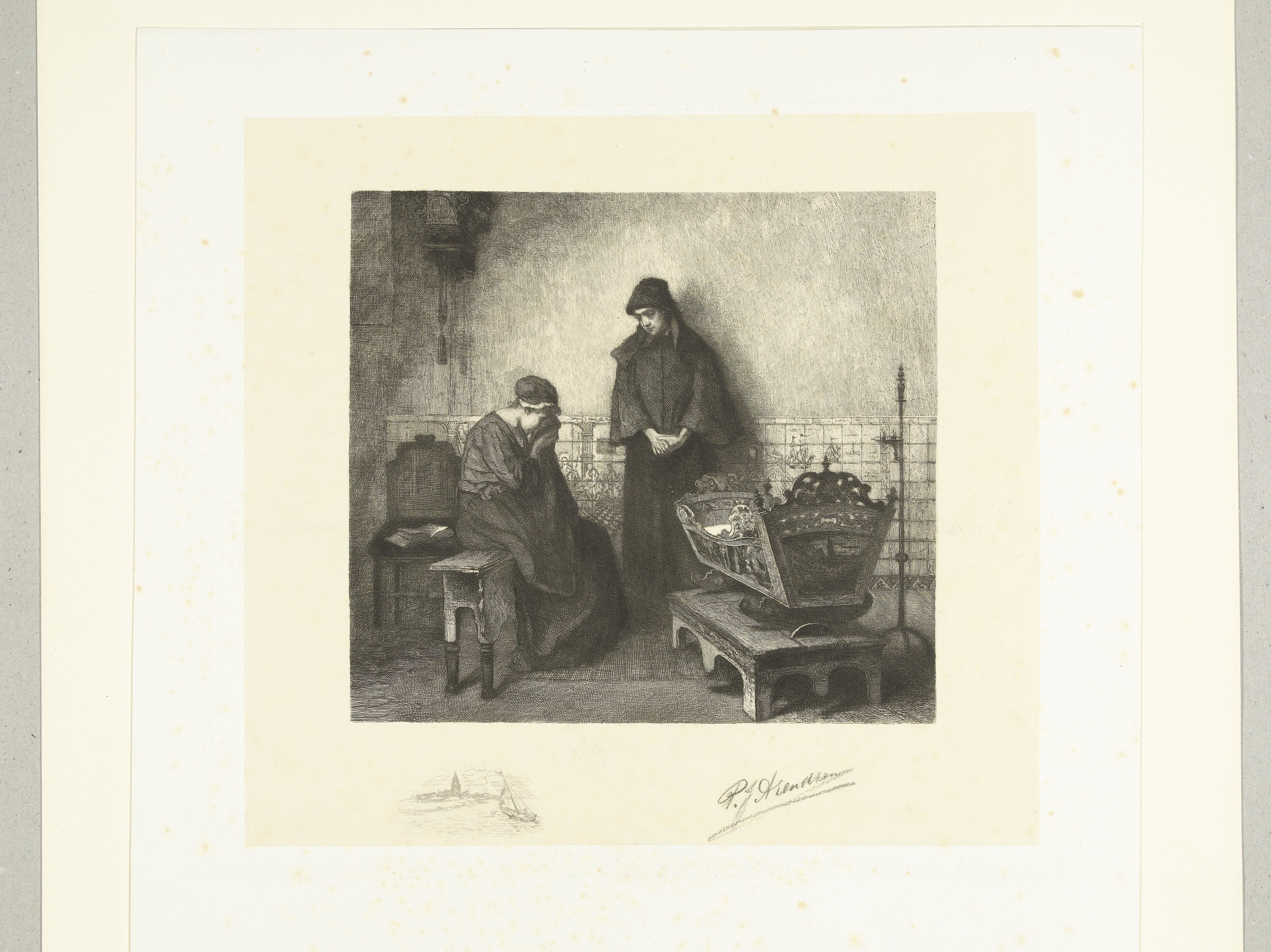 De ledige wieg by Petrus Johannes Arendzen