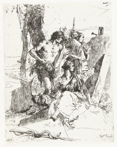De ontdekking van het graf van Pulcinella