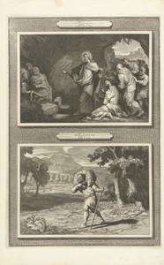 De opwekking van Lazarus en de gelijkenis van het verloren schaap