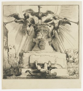 De Phoenix of het omvergeworpen standbeeld