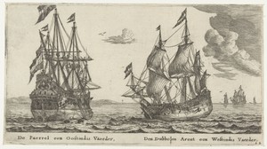 De schepen De Parel en De Dubbele Arend