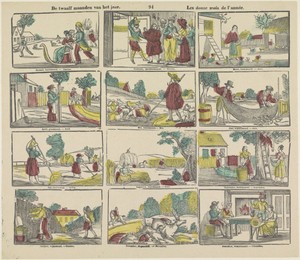 De twaalf maanden van het jaar / Les douze mois de l'année