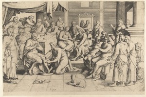 De voetwassing van Petrus