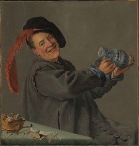 De vrolijke drinker