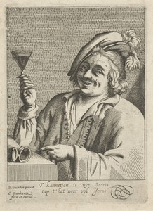 De vrolijke drinker