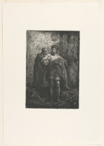 Death comes to the artist