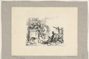 Death Giving Audience, from the Vari Capricci