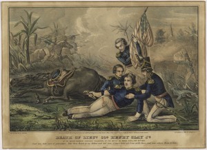 Death of Lieutenant Henry Clay Jr.