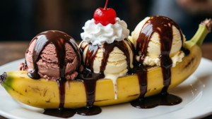 Decadent Banana Split