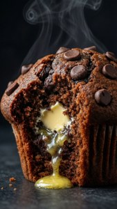 Decadent Chocolate Chip Muffin