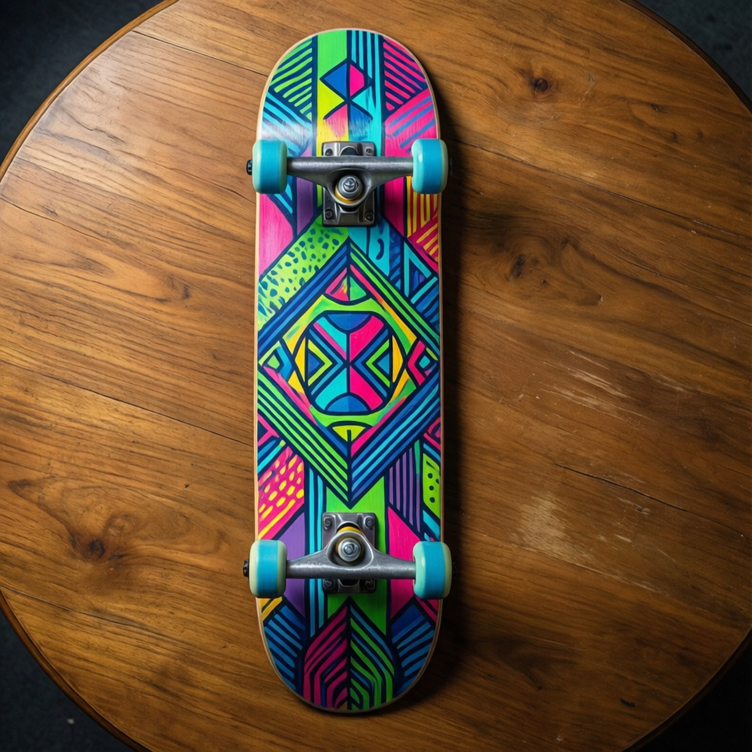 Deck Art Flat Lay by Wallpapers.art Studio
