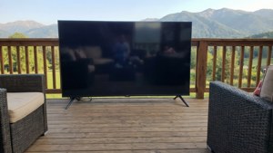 Deck Mountain View TV