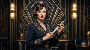 Deco Nurse Elegance