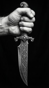 Decorated Knife