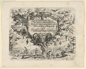 Dedication page, from Neüw Grotteßken Buch (New Grotesque Book)