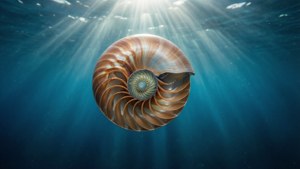 Deep Blue Nautilus