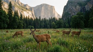 Deer in the Meadow