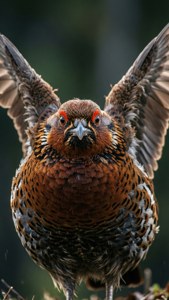 Defensive Display Grouse
