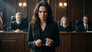 Defiant in Court