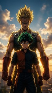 Deku and All Might Legacy