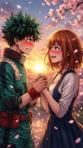 Deku and Ochaco Love