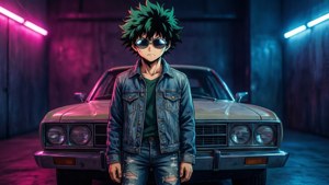 Deku Retro Neon