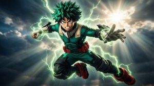 Deku Soaring Hero