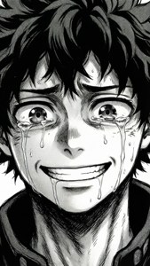 Deku Tearful Smile