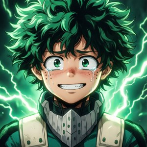 Deku Tearful Smile
