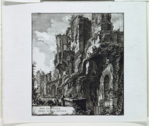 Del Castello dell'Aqua Giulia, plate IV from "Le Rovine del Castello dell’Acqua Giulia (The Ruins of the Fountainhead of the Aqua Giulia)