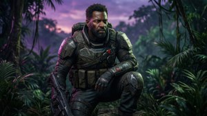 Del Walker in Jungle