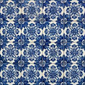 Delft Blue Tile Pattern