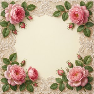 Delicate Floral Lace