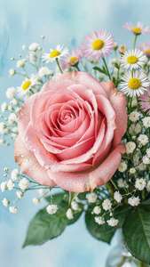 Delicate Pink Rose